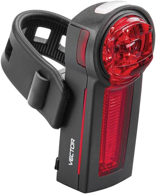 TRELOCK Fahrradlichtset LS 440 LIGHTHAMMER 40 LUX + LS740 Rücklicht – USB Ladefunktion – 60 m Sichtw