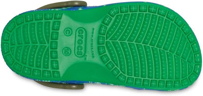 Crocs Unisex Kid's Baya Clog T 19/20 EU Blue Bolt Multi, 19/20 EU Blue Bolt Multi