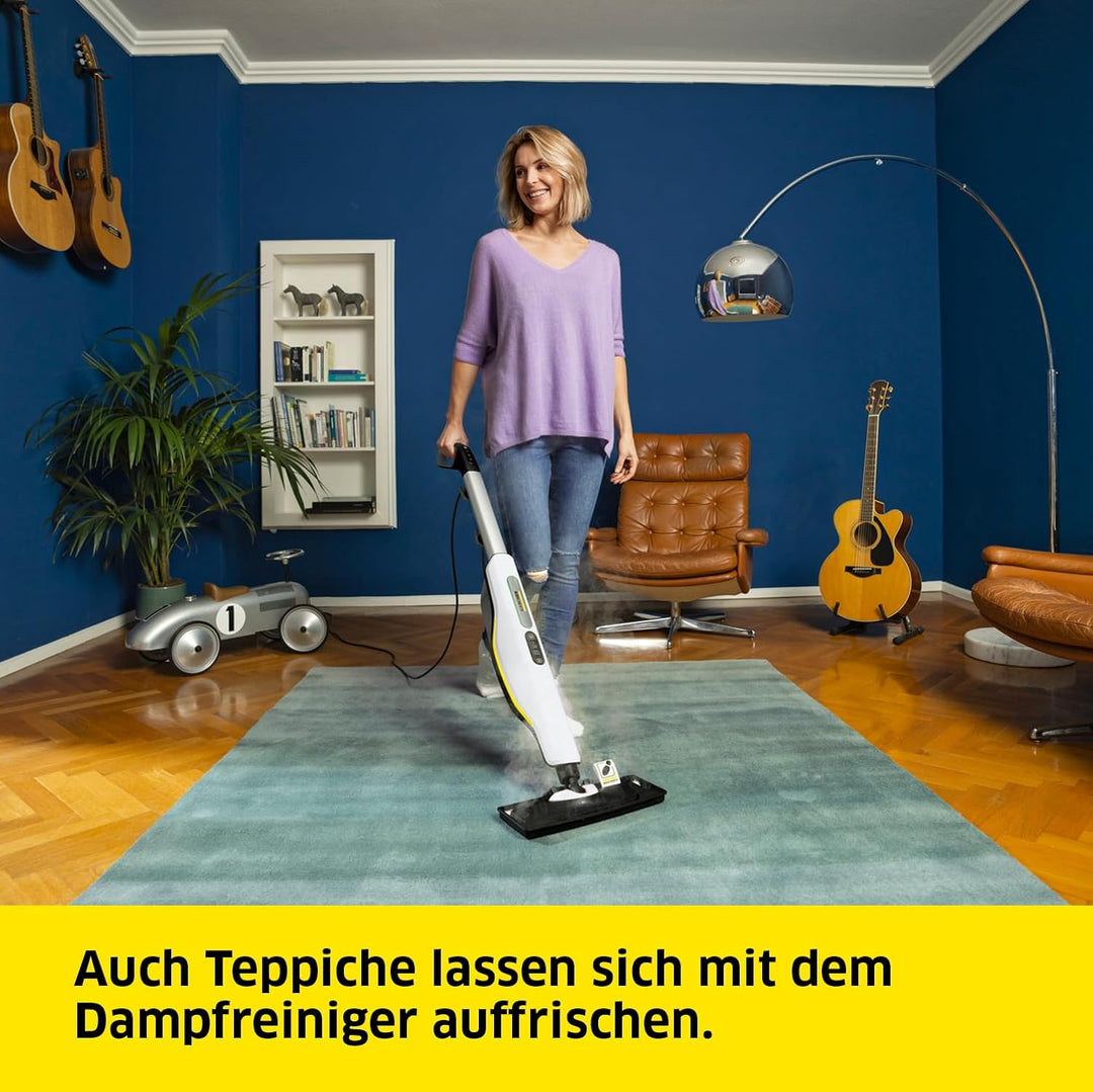 Kärcher Dampfreiniger SC 3 Upright EasyFix, Aufheizzeit: 0,5 min., Flächenleistung: ca. 60 m², Tank: