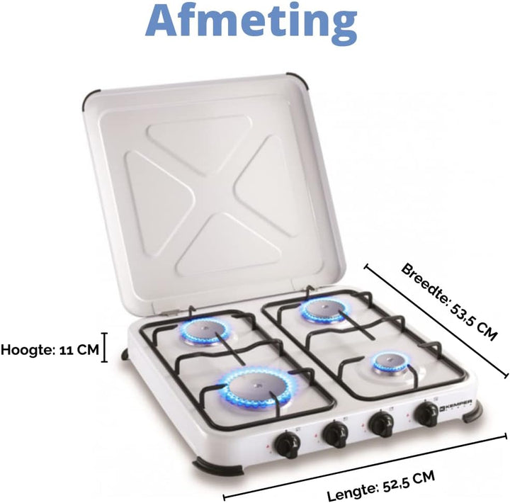 Kemper 104983 Brenner, 4-flammig, mit