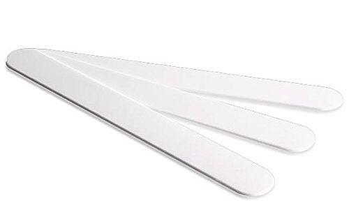Kosmetik-Spatel weiss Kosmetex, zum Auftragen und Entnehmen von Cremes aus Dosen, Plastikspatel 15cm