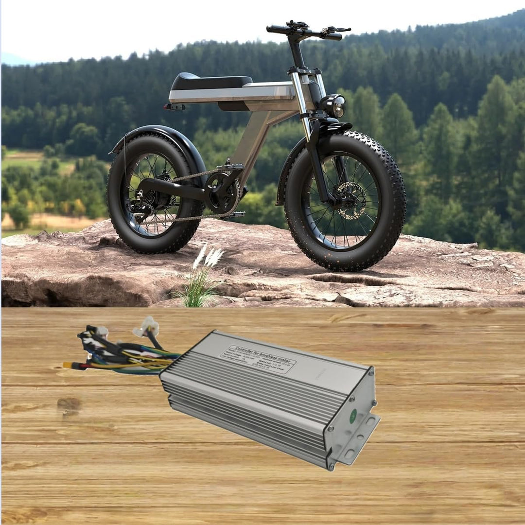 KT 35A 36V/48V Dual-Modus-E-Bike-Controller mit Rechteckwelle und LCD-Display, Unterstützt Sensorlos