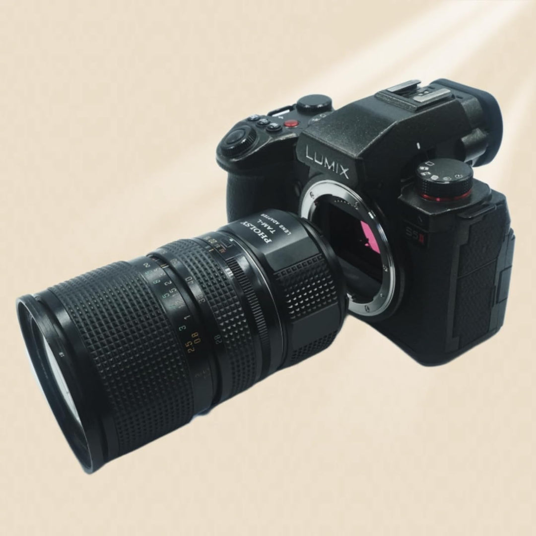 PHOLSY Objektivadapter Kompatibel mit Tamron ADAPTALL-2 Objektiv und L Mount Kameragehäuse Konverter