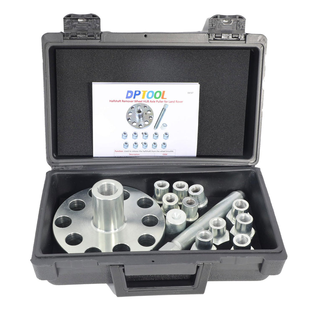 DPTOOL 205-857 Halbwellen-Entferner, Radnaben-Achsabzieher, kompatibel mit Land Rover