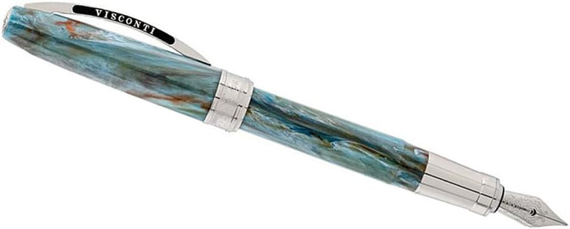Visconti Füller, Motiv: Porträt von Van Gogh, Blau Breite Spitze, Breite Spitze