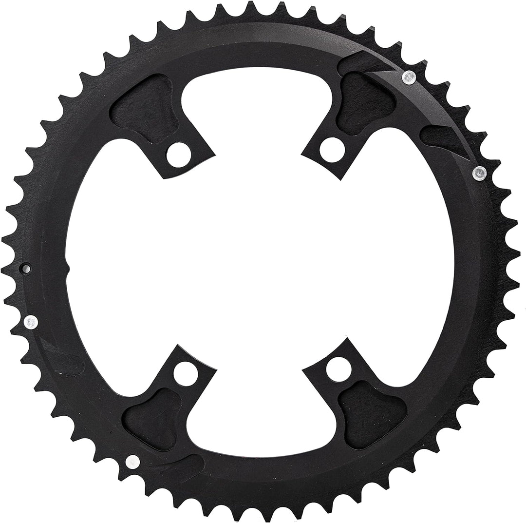 Spécialités TA X110 4 Arm 110pcd 11 x Kettenblatt Outer 49T Schwarz, Outer 49T Schwarz