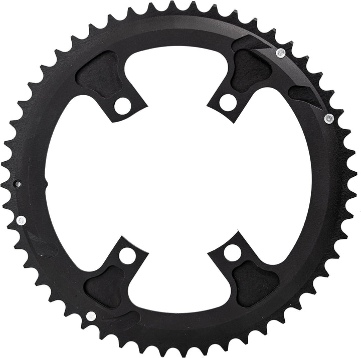 Spécialités TA X110 4 Arm 110pcd 11 x Kettenblatt Outer 49T Schwarz, Outer 49T Schwarz