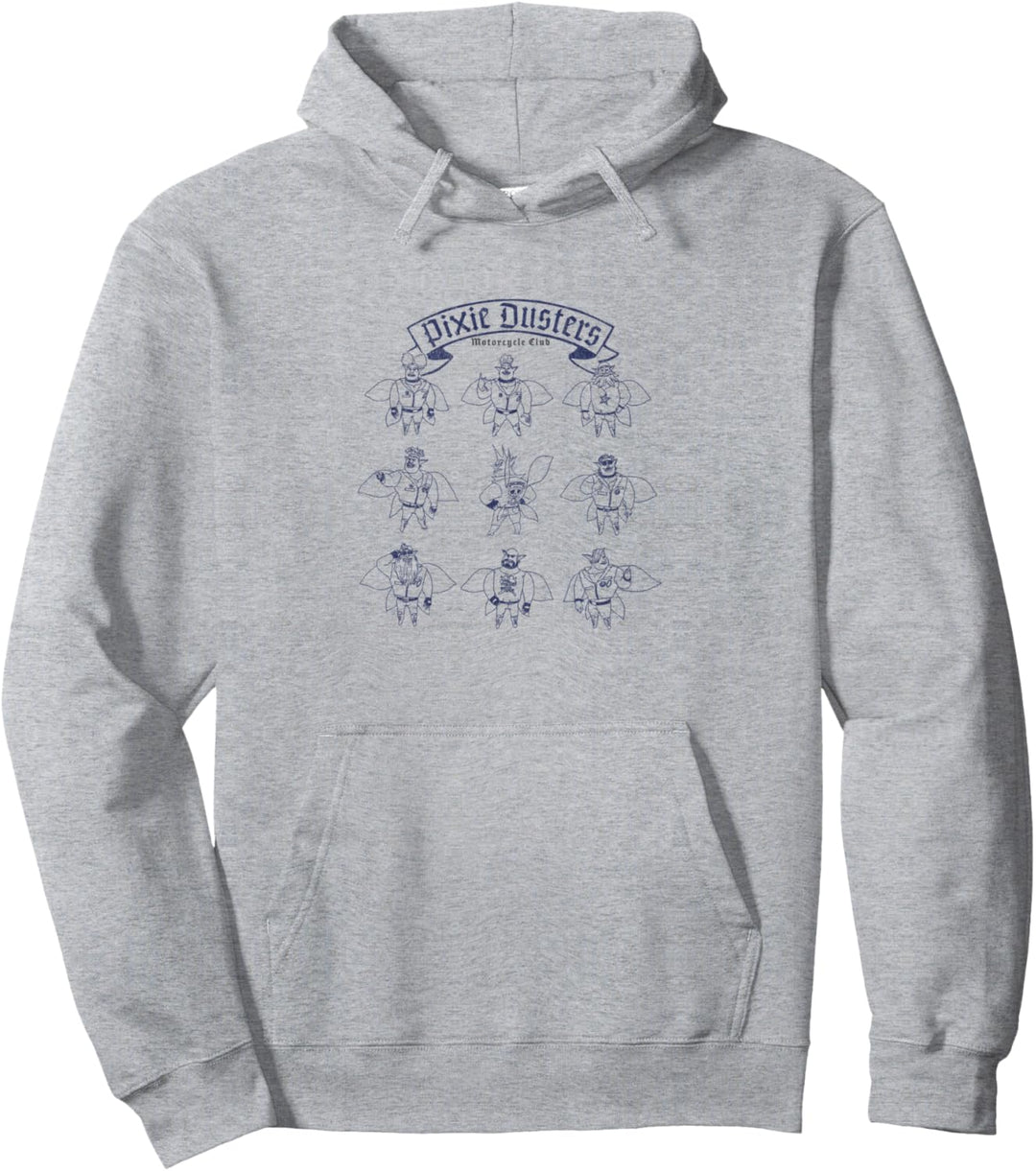 Disney Pixar Onward Pixie Dusters Motorrad Club Pullover Hoodie