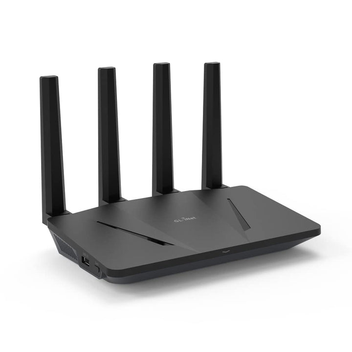 GL.iNet GL-AX1800(Flint) WiFi 6 Router - Dual Band Gigabit Wireless Internet Router | 5 x 1G Etherne