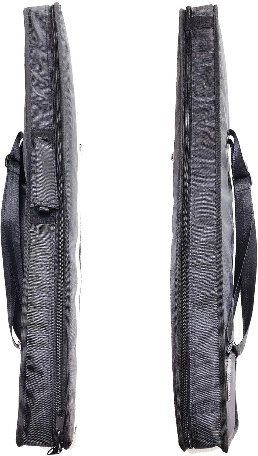 Gitarrentasche aus Rundstahl, mit Baumwolle gepolstert und mit weichen Seiten