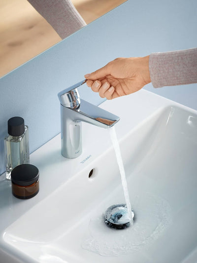 Duravit No.1 Waschtischarmatur, Grösse S (Auslauf Höhe 91 mm), Wasserhahn Bad, Waschbecken Armatur m