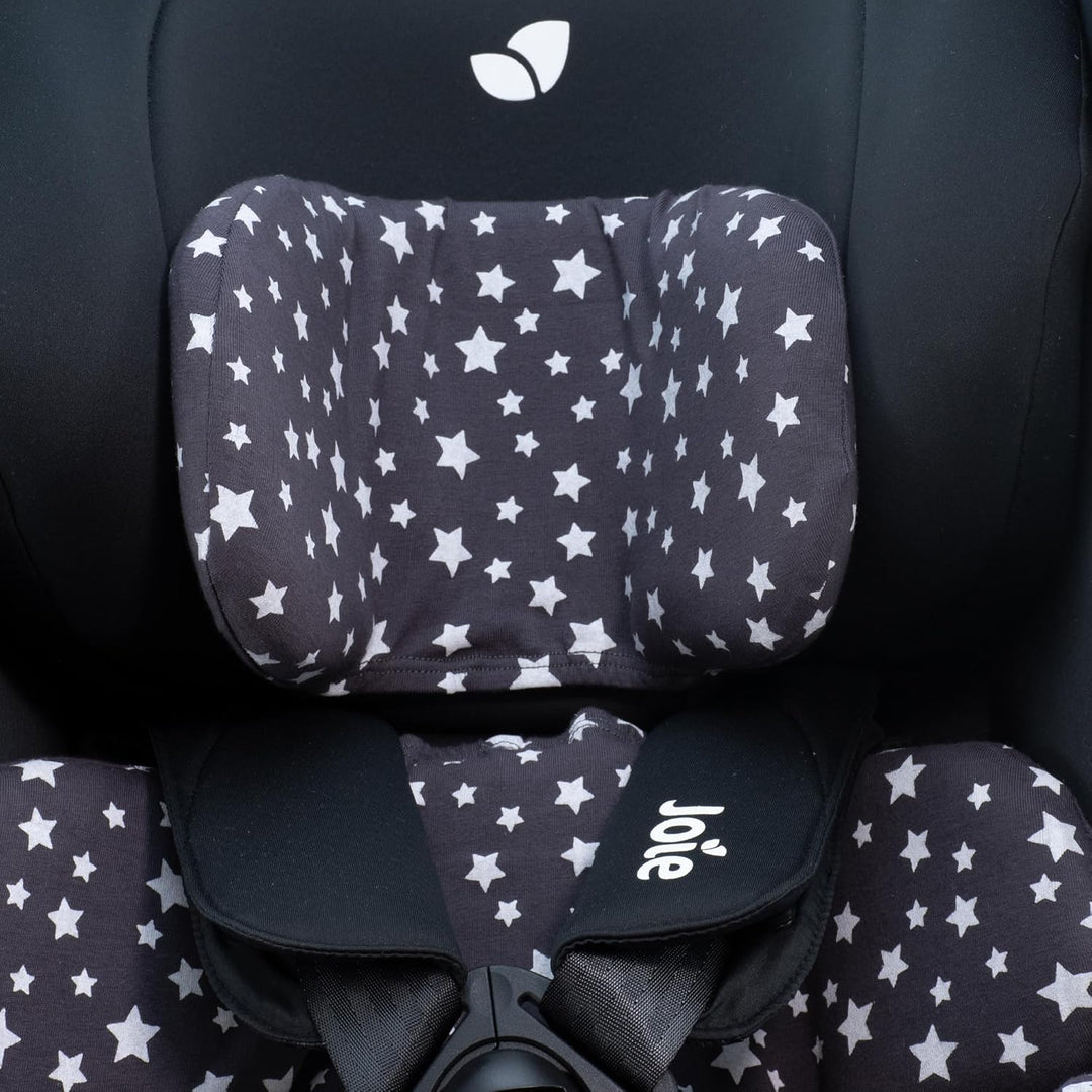 JYOKO Kids Bezug für Autositzverkleinerer, aus Baumwolle, kompatibel mit Joie I-Spin 360 (Winter Sky