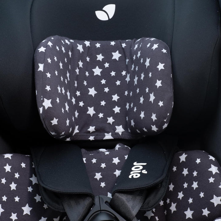 JYOKO Kids Bezug für Autositzverkleinerer, aus Baumwolle, kompatibel mit Joie I-Spin 360 (Winter Sky