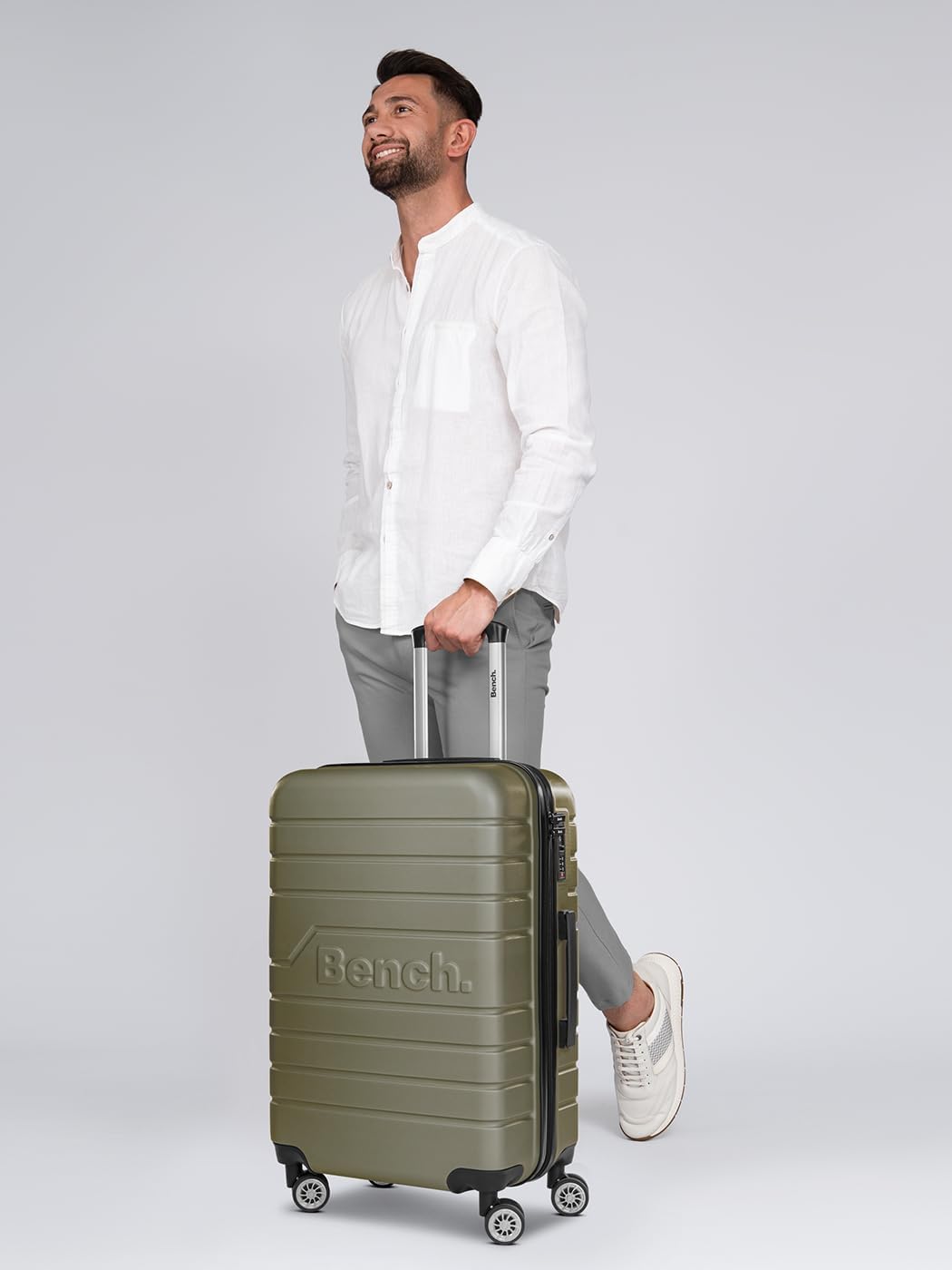 Bench mittelgrosser Hartgepäck Check-in Koffer | Trolley 42 x 26 x 69 cm aus hochwertigem, robustem