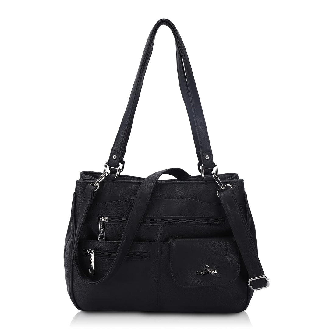Angel Kiss Tasche Leder Damenhandtasche Schultertasche Handtaschen Wasserdicht Tragetasche Multifunk