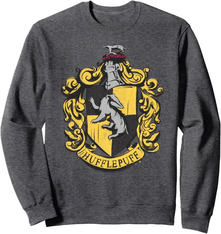 Harry Potter Drawn Hufflepuff Crest Sweatshirt
