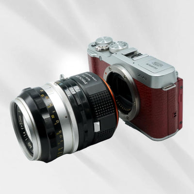 PHOLSY Kompatibel mit Nikon F auf FX Objektivadapter Nikkor AI/F/AIS/AF/AF-I/AF-S Objektiv und FX Ka