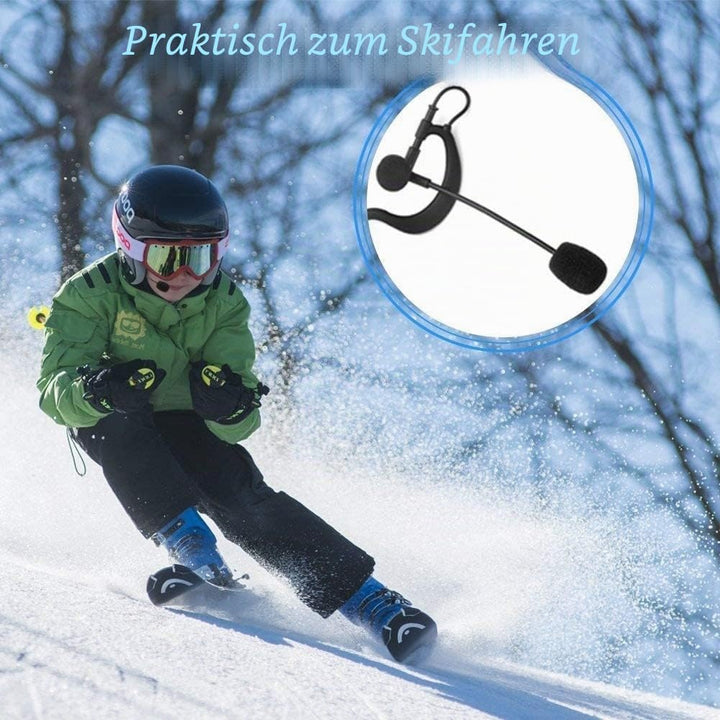 QSPORTPEAK Schiedsrichter Fussball Schiedsrichter Kopfhörer Ohrbügel Kopfhörer für Mono Headset funk