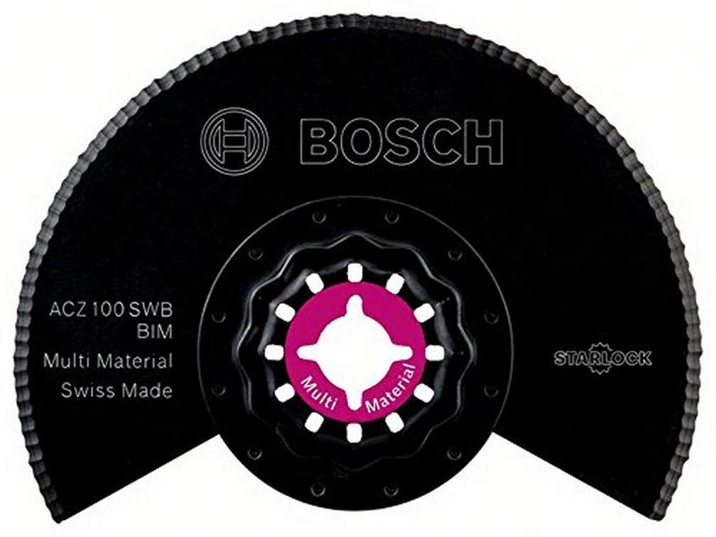 Bosch Accessories Bosch 2609256976 DIY PMF Segmentwellenschliffmesser ACZ 100 SWB BIM 100mm, ACZ 100