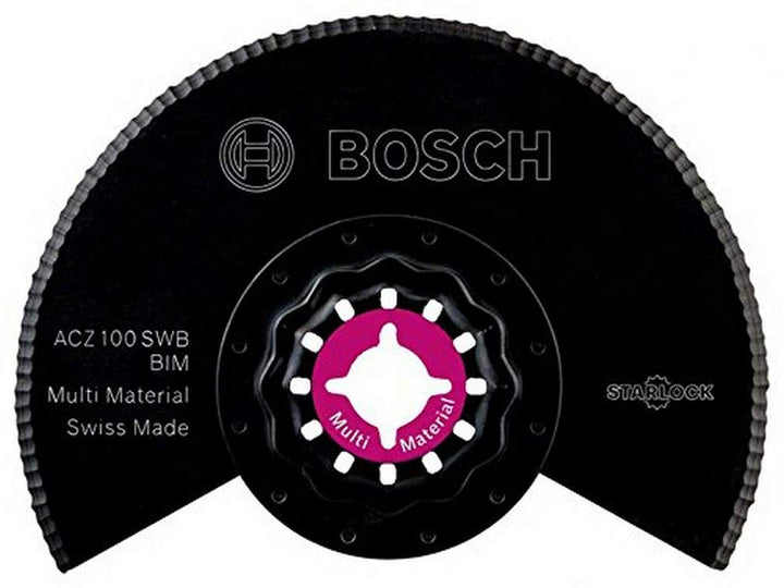 Bosch Accessories Bosch 2609256976 DIY PMF Segmentwellenschliffmesser ACZ 100 SWB BIM 100mm, ACZ 100