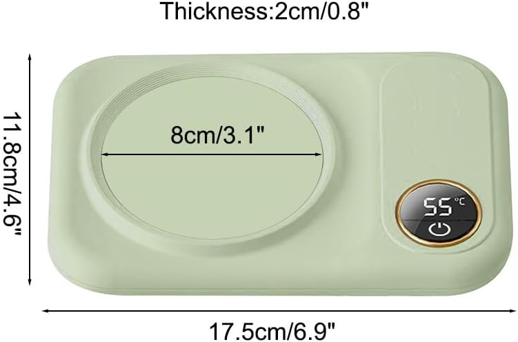 Kaffeetassenwärmer, 3 Temperatureinstellungen, Tassenwärmer, USB Kaffeewärmer, Untersetzer mit Autom