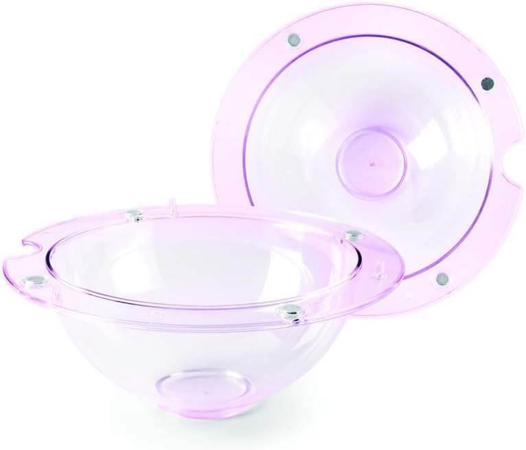 Ibili 828918 Backform magnetisch 3D für Sphère in Sprachen, Polycarbonat, transparent, 18.5 x 23,5 x