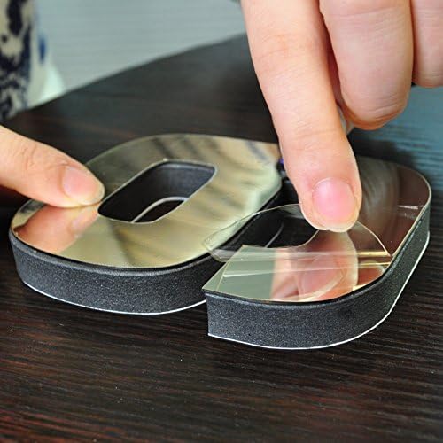 GMMH Design 12 Wanduhr 100-130 cm 3 D XXL Uhr Moderne Selbst gestaltbare Do-it-Yourself Wanduhr (Sil