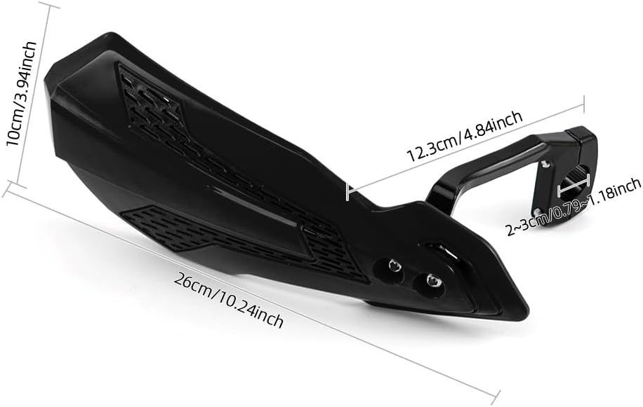 Handprotektoren Motorrad Universal Motorrad Handschutz Passend für 22 mm 25 mm und 28 mm Lenker Grif