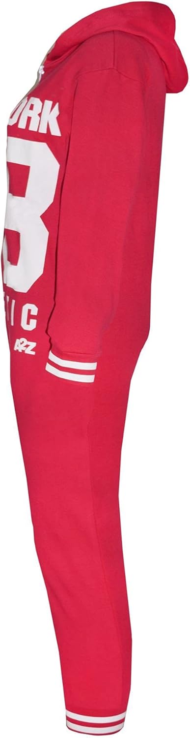 A2Z 4 Kids Mädchen Jungen Baumwolle Onesie New York 98 Athletic Pyjamas Lounge Wear Schlafanzug Bequ