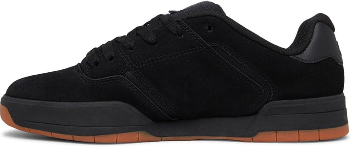 DC Shoes Herren Central Casual Low Top Shoe Sneaker Skate-Schuh 38 EU Black White, 38 EU Black White