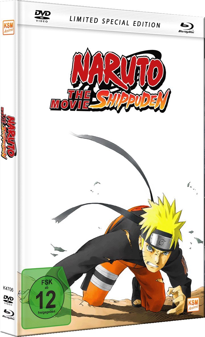 Naruto Shippuden - The Movie (Limited Special Edition im Mediabook inkl. DVD + Blu-ray), Blu-ray
