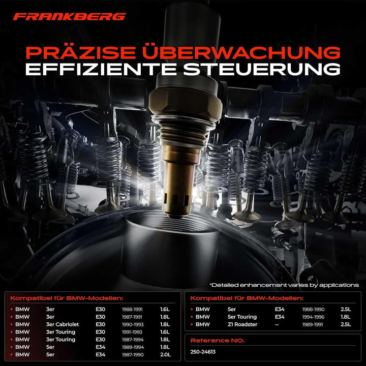 Lambdasonde Regelsonde für Z1 E30 320i 325i E31 850i Ci E32 750i iL E36 316i 318i 320i 325i M3 1987-