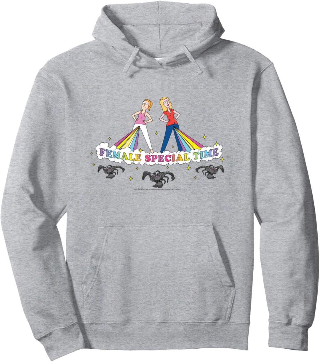 Rick and Morty Female Special Time Pullover Hoodie