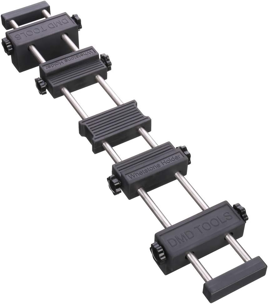 Schleifstein Wetzsteinhalter Sink Bridge mit verstellbarem, rutschfestem Gummi zum einfachen Honen v