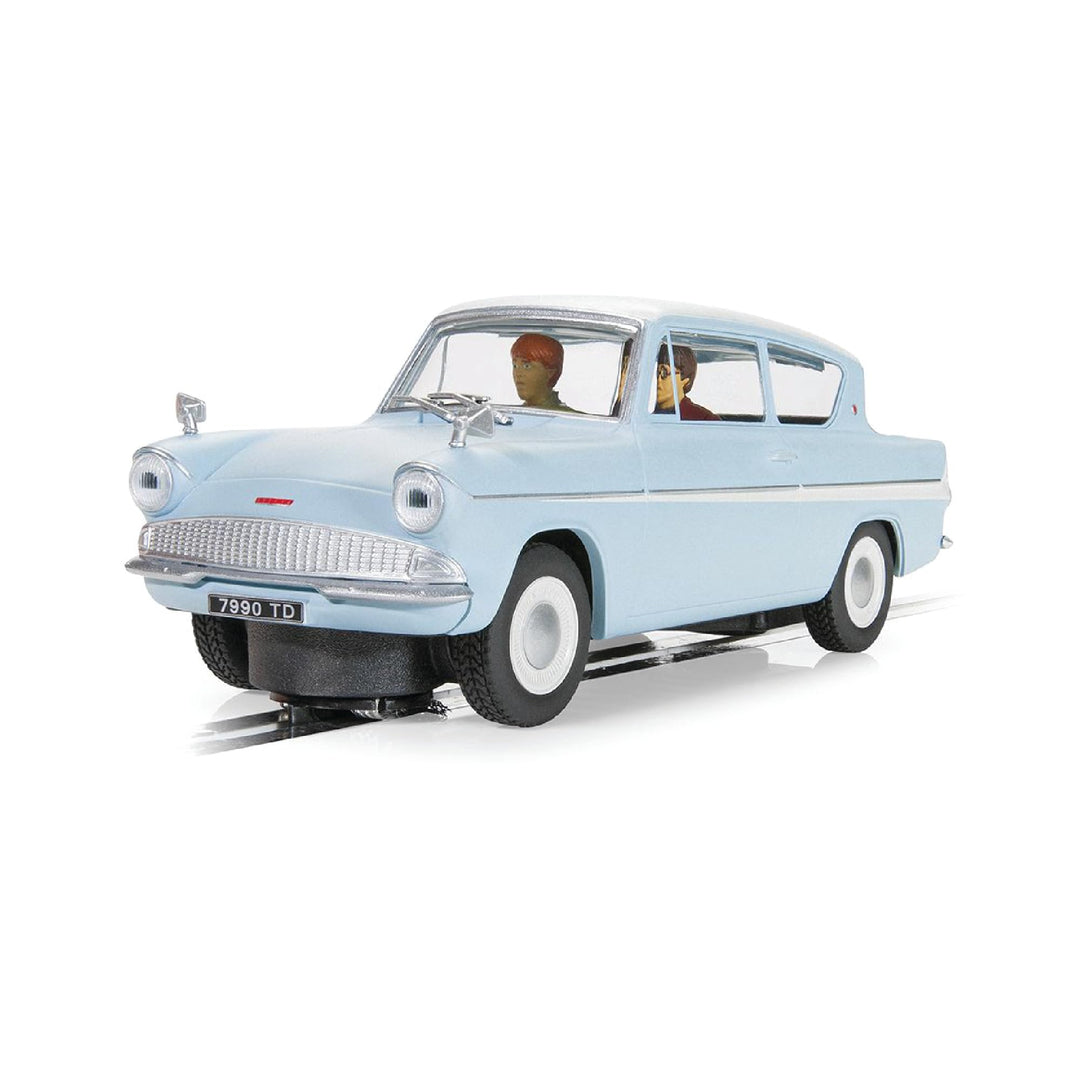 Scalextric C4504 1:32 Ford Anglia 105E Harry Potter HD - Slotcar, Rennbahn, Auto für Rennbahn, Rennb