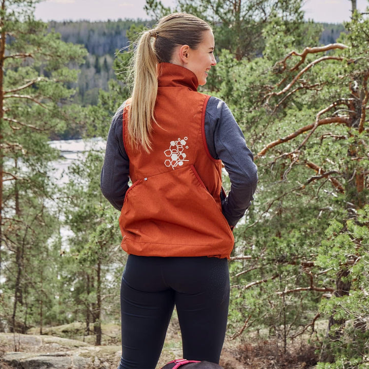 Hurtta Trainingsweste ECO Jacken für Hundetrainer, Hunde-Trainingsweste mit Mehreren Taschen, Damenp