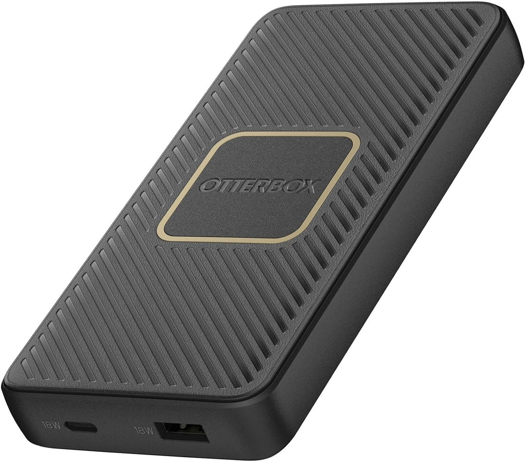 OtterBox Power Bank mit Qi 10W drahtlosem Laden, 10,000 mAh externer Akku mit USB-A 18W und USB-C 18