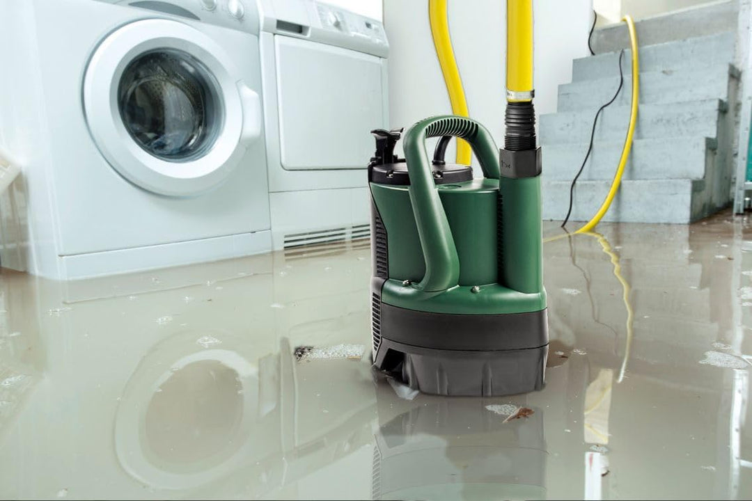 DAB Verty Nova 200 M-A + Schlauch 7 m - Flachsauger-Tauchpumpe - 7.600 L/Std. - 300W - Förderhöhe 7