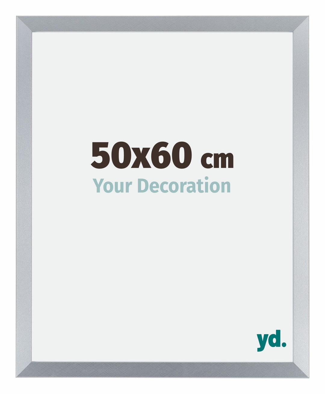 yd. Your Decoration - Bilderrahmen 50,00x60,00 cm - Bilderrahmen aus MDF mit Acrylglas - Antireflex
