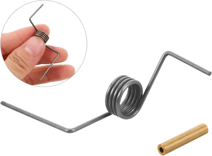 Holibanna Torsionsfeder für Kühlschranktüren 1,2mm Drahtstärke 10,5mm Aussendurchmesser Stahlfeder m