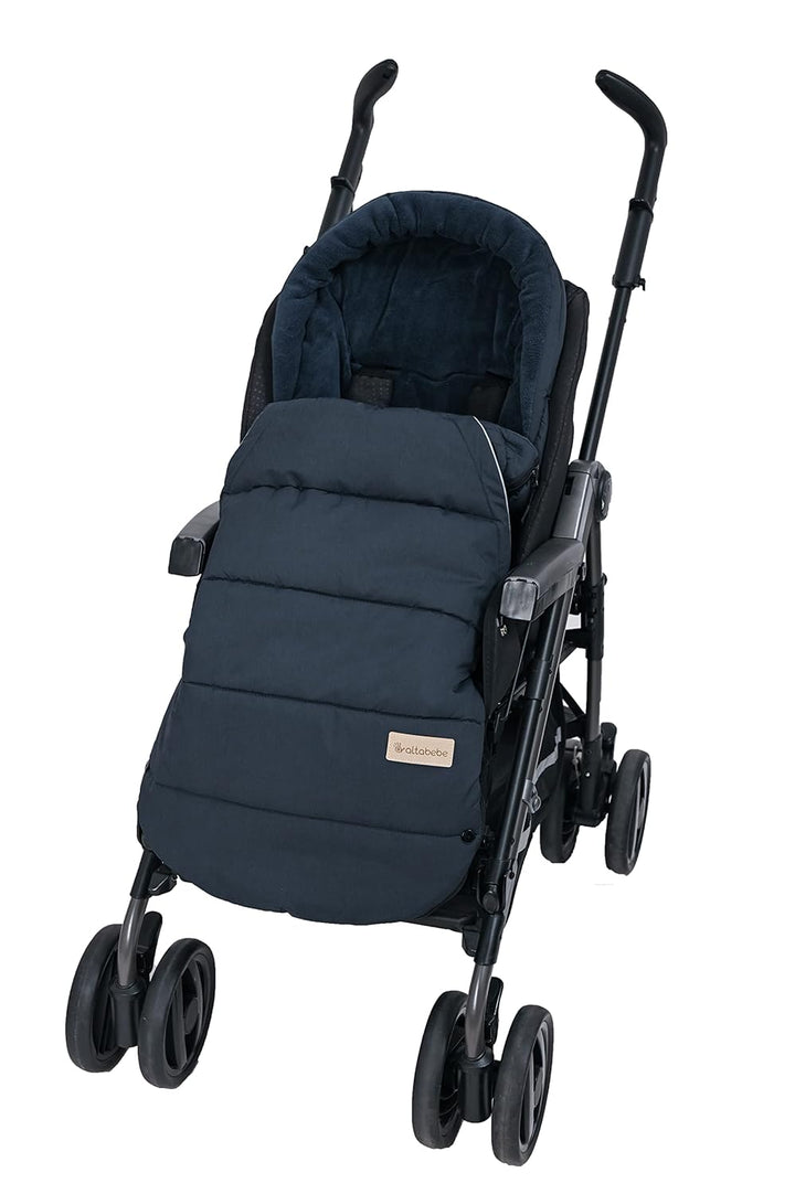 Altabebe AL2281P-49 Winterfusssack für Kinderwagen und Buggy, marine/marine Marine - Marine, Marine