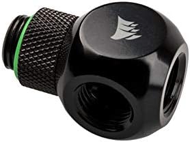 Corsair Hydro X Series, XF Y-Splitter Drehbar (Standard-G1/4"-Gewinde (BSPP) Messing Gefertigt, Dreh