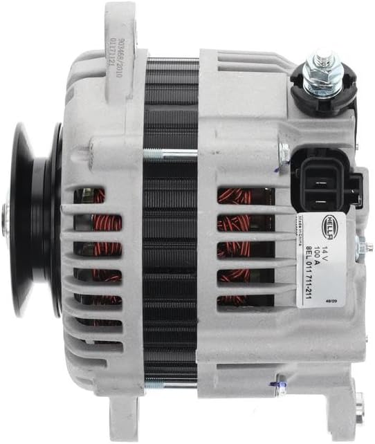HELLA - Generator/Lichtmaschine - 14V - 100A - für u.a. Nissan Almera II Hatchback (N16) - 8EL 011 7