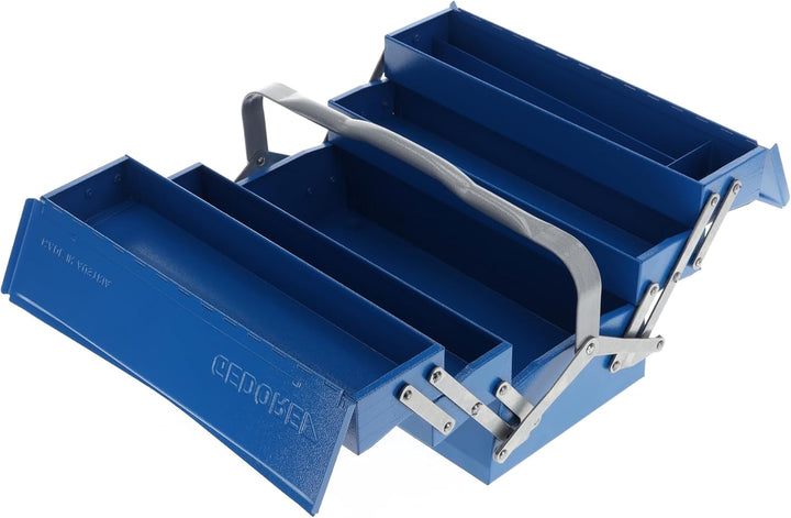 GEDORE 1265 L Werkzeugkasten, leer, 5 Fächer, 210x420x225 mm, 1 Stück 210 x 420 x 225 mm, 210 x 420