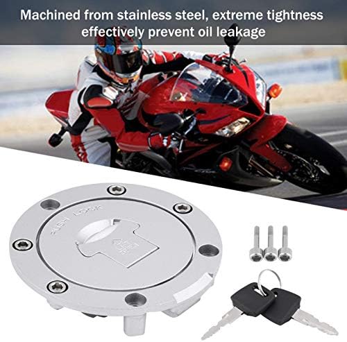 Dioche Tankdeckel, Sperrschlüssel für Kraftstofftankdeckelabdeckung für CBR600RR 2003-2014 CBR600F4