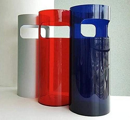 Kartell Schirmständer, Plastik, silber, 25 x 60 cm, Silber