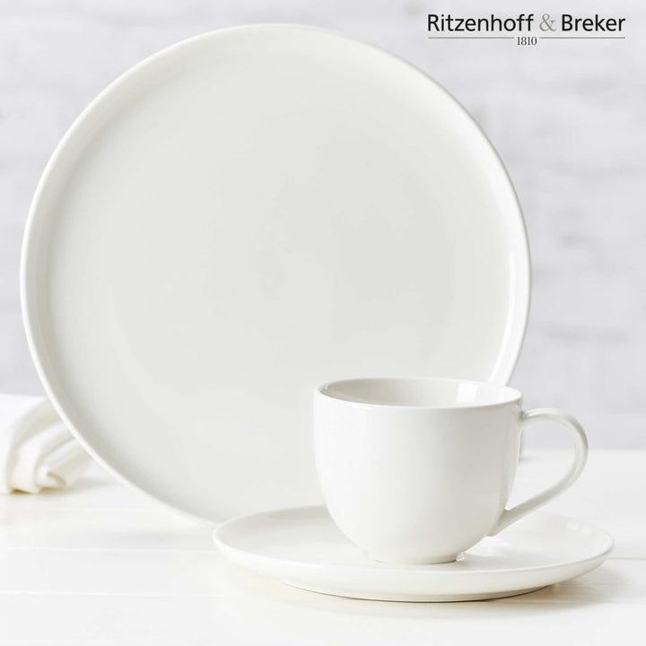Ritzenhoff & Breker Kaffeeservice Skagen, 18-teilig, Weiss, Kaffeeservice