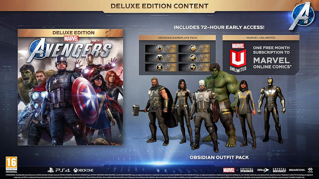Marvel's Avengers Deluxe Edition (Xbox One), UK-Import