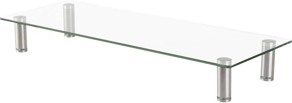 Speaka Professional Monitor-Erhöhung Höhen-Bereich: 75 bis 90 mm Transparent
