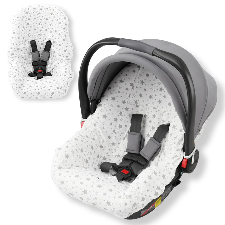 Orzbow Universal Bezug für Babyschale,Schutzbezug aus 100% Baumwolle,Perfekter Passform für Babyscha